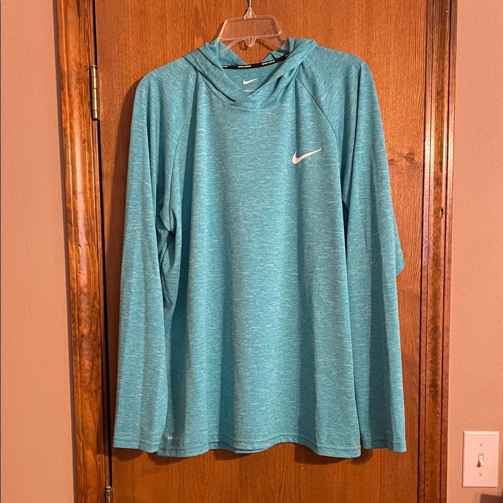 Nike Swim Aqua Long Sleeve Hoodie